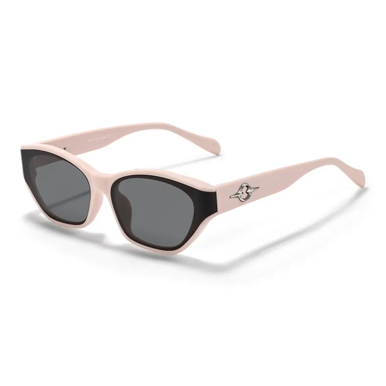 Sagawa Plate Frame TR/Memory Plastic Irregular Shape Sunglasses Unisex-4