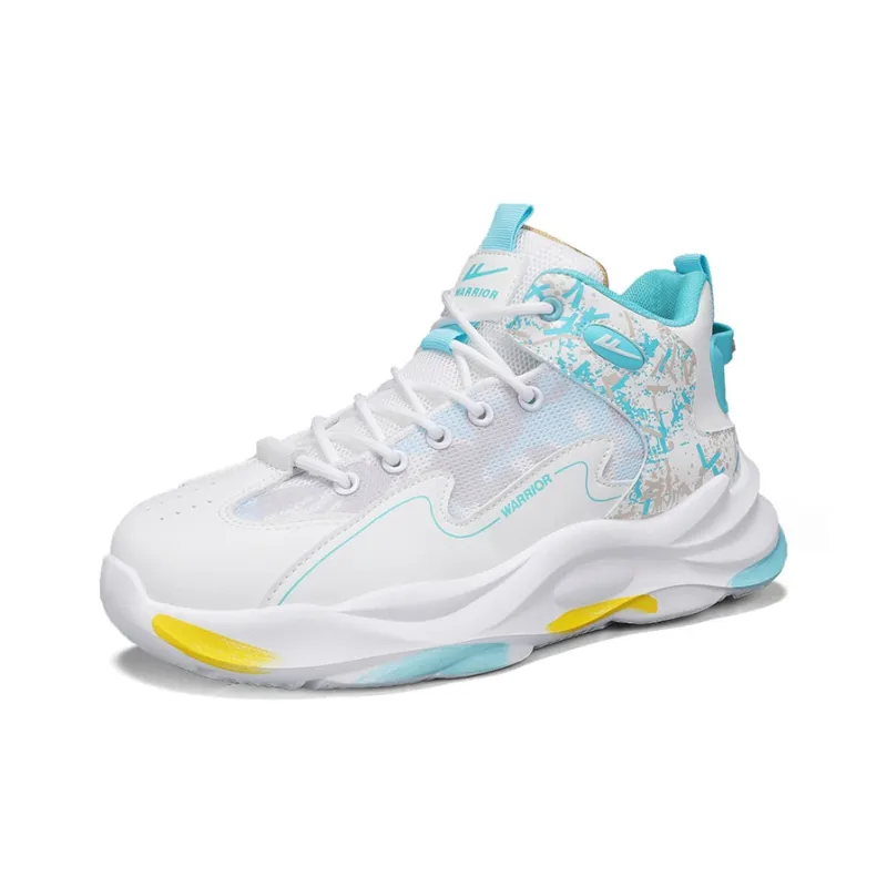 Warrior Cushioning Support Wear-Resistant Basketball Shoes Men's-2
