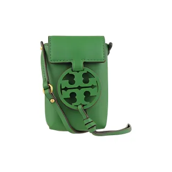 TORY BURCH Miller Nylon Cell Phone Pouch Mini Women's Green