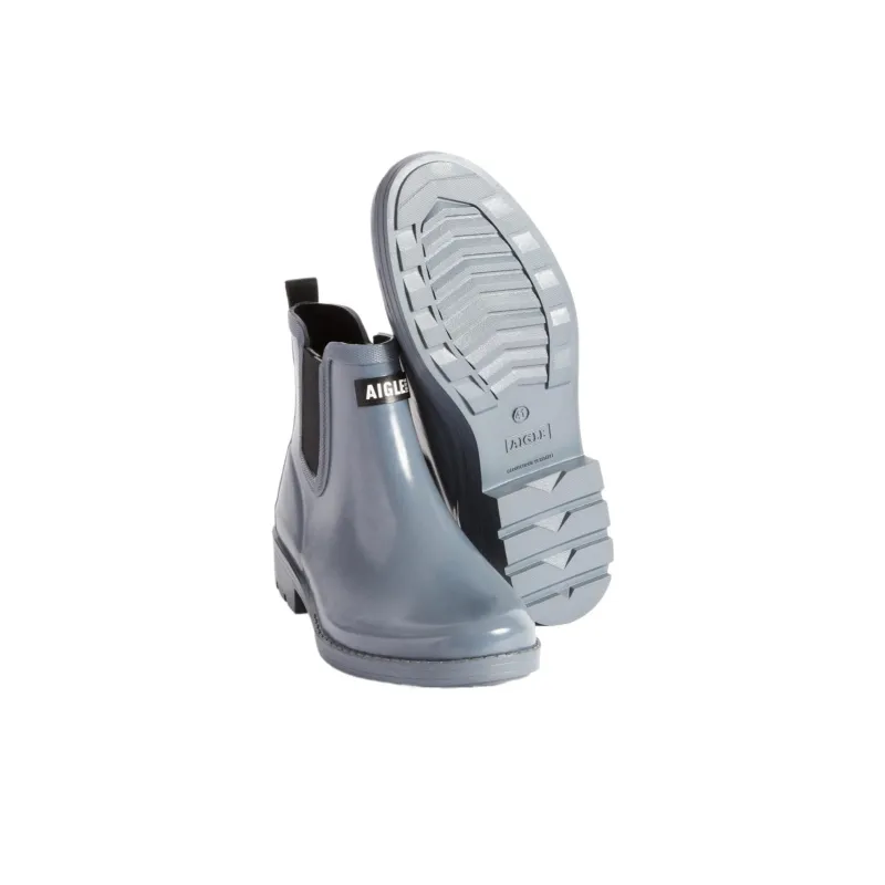 AIGLE Carville Waterproof, Abrasion Resistant, Slip Resistant Rain Boots Women's Blue-2
