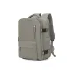 Gray-Brown Large Size[Includes Wet-Dry Separation Pocket+Independent Shoe Compartment]