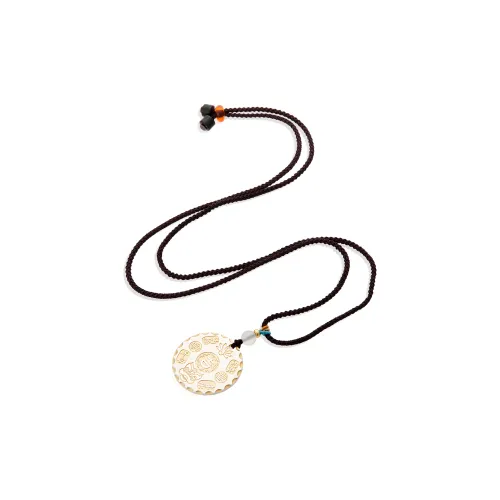 ENFANTIN 999 Fine Silver Sterling Silver Necklaces Unisex