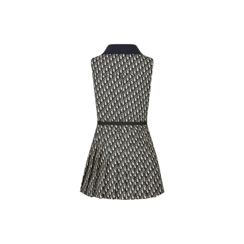 DIOR Pleated Short Dress-1