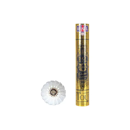RSL Goose Feather Shuttlecock 12 Pack Goose Feather Shuttlecocks