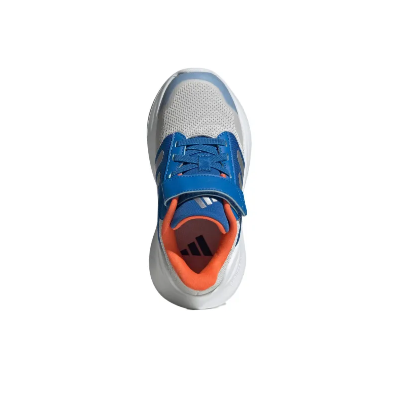 Adidas TENSAUR RUN 2.0 Abrasion Resistant Low Top Kids Lifestyle Shoes Gray/Metallic Silver/Air Force Blue Kids'-2