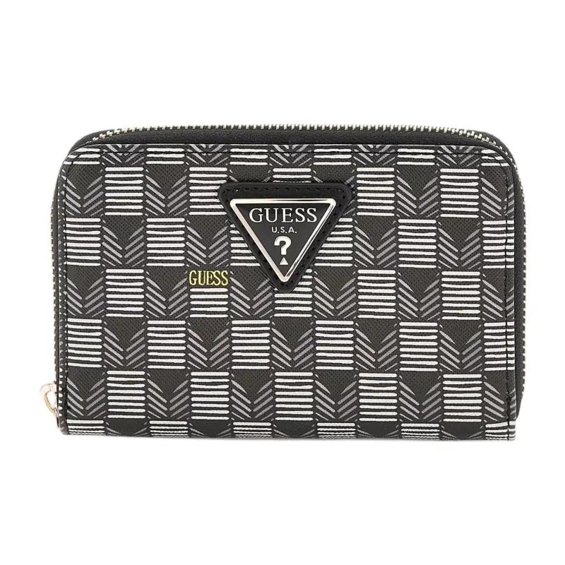 GUESS PU Polyurethane Wallet Mini Unisex Black-0