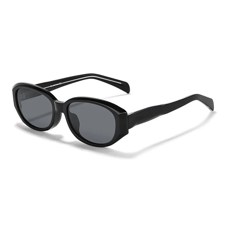 Sagawa TR/Memory Plastic Plate Frame Irregular Shape Sunglasses Unisex-2