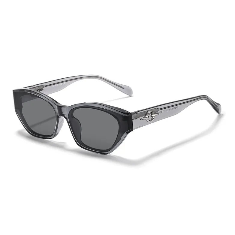 Sagawa Plate Frame TR/Memory Plastic Irregular Shape Sunglasses Unisex-8