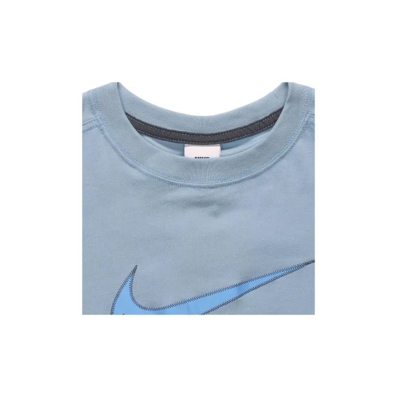 Nike Sportswear Swoosh Women's Short-Sleeve Top 'University Blue'-3