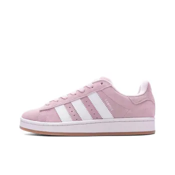 Adidas Originals CAMPUS 00s Anti Slip Wear Resistant Low Top Kids' Skateboarding Shoes Pink/White Teenagers