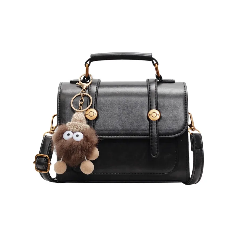 Yalu PU Shoulder Bag, Crossbody Bag, Handbag Regular Women's Ecru/Black/Dark Brown/Coffee-8