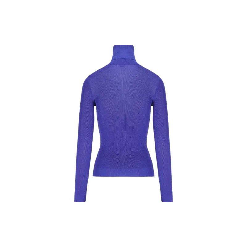 SAINT LAURENT FW21 Sweater Women's Blue-1