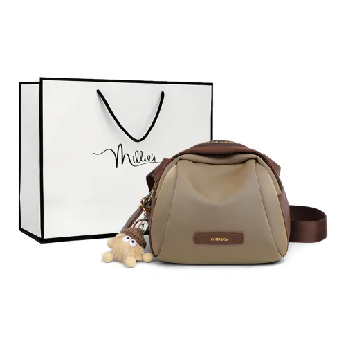 MILLIE'S Fabric Shoulder Bag, Crossbody Bag, Fanny Pack, Sling Bag, Dome Bag Regular Women's Multicolor