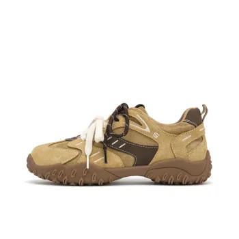 CHERRY&KALIKA Slip Resistant, Abrasion Resistant, Lightweight, Height Increasing Low Top Casual Shoes Women's