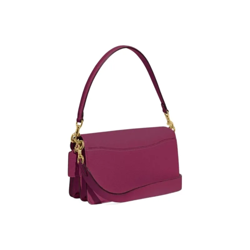 COACH Tabby Leather Crossbody One Shoulder Handbag Medium Size Women's Lilac-1