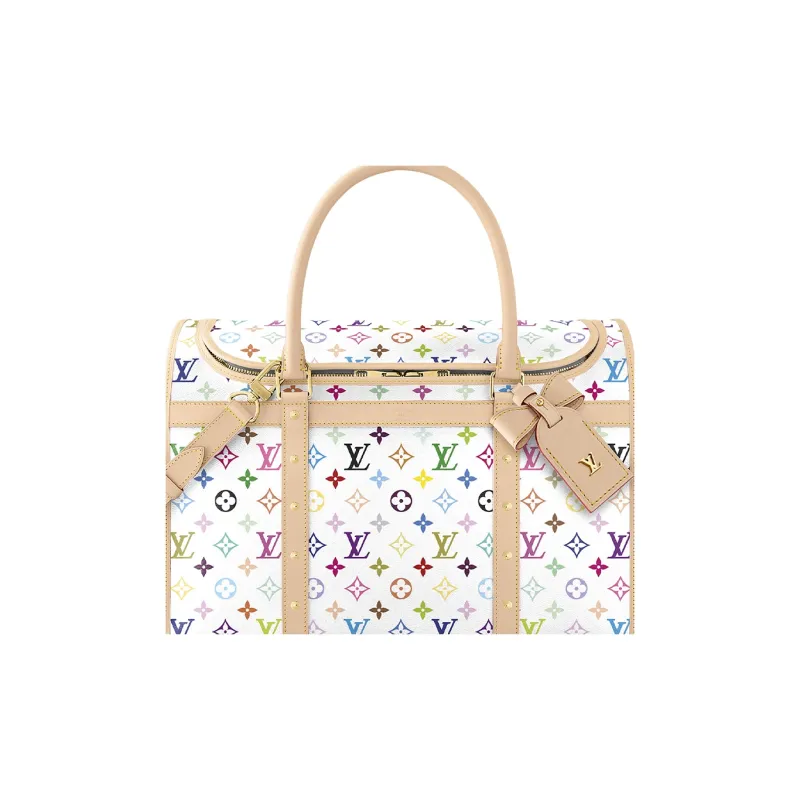 LOUIS VUITTON X Takashi Murakami Dog Bag White Multicolored-1