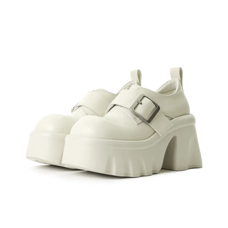 NUTTINESS Loafers Women's Black/White-1