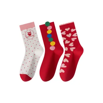 Caramella Mid Calf Socks Unisex Combo Set