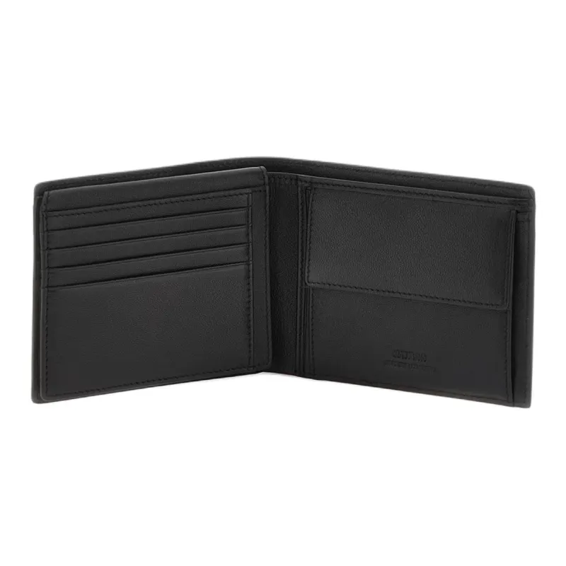 GUESS Genuine Leather Wallet Men's Black-2