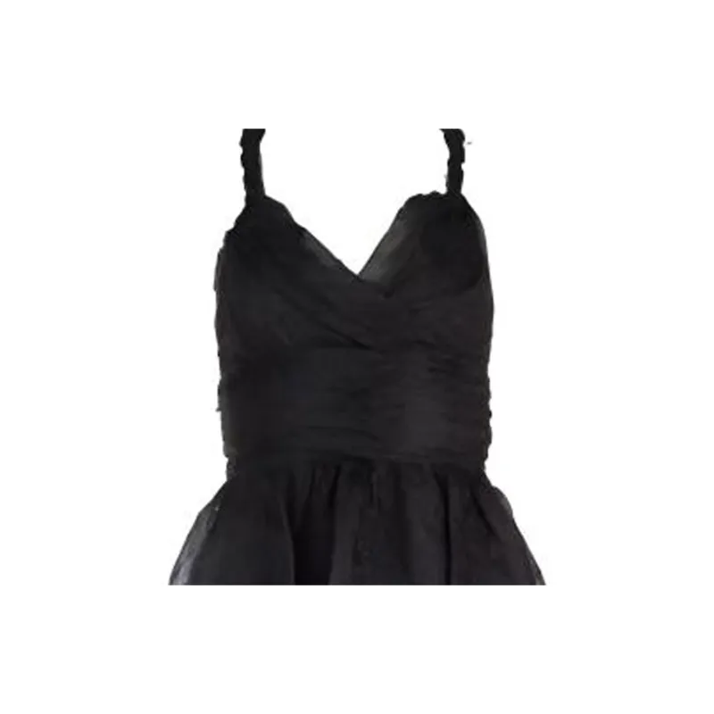 DIOR Slip Dresses Women's Black-3