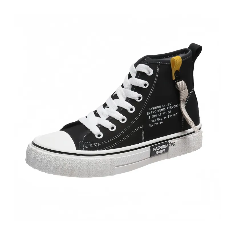 YUZHAOLIN High Top Kids Canvas Shoes Teenagers-0