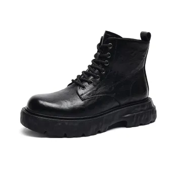 Devanro Short Martin Boot Men's Black