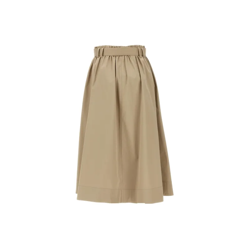 Brunello Cucinelli Belted Midi Skirt-1