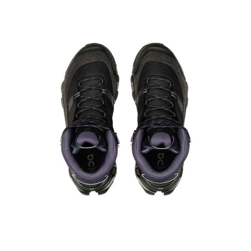 On Running Cloudrock Trek Waterproof Black Women's-3