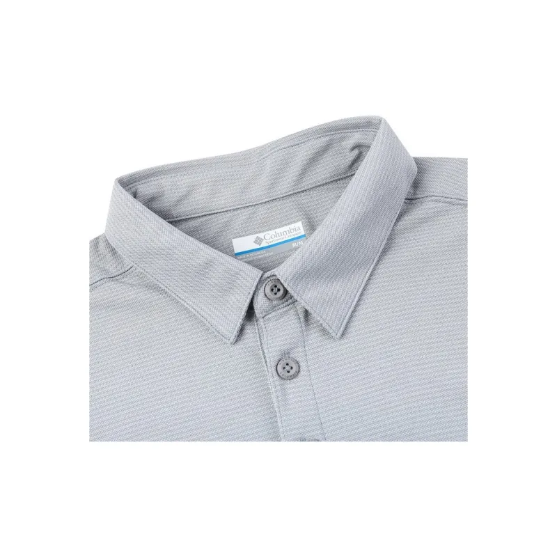 Columbia Polo Shirts Men Gray-3