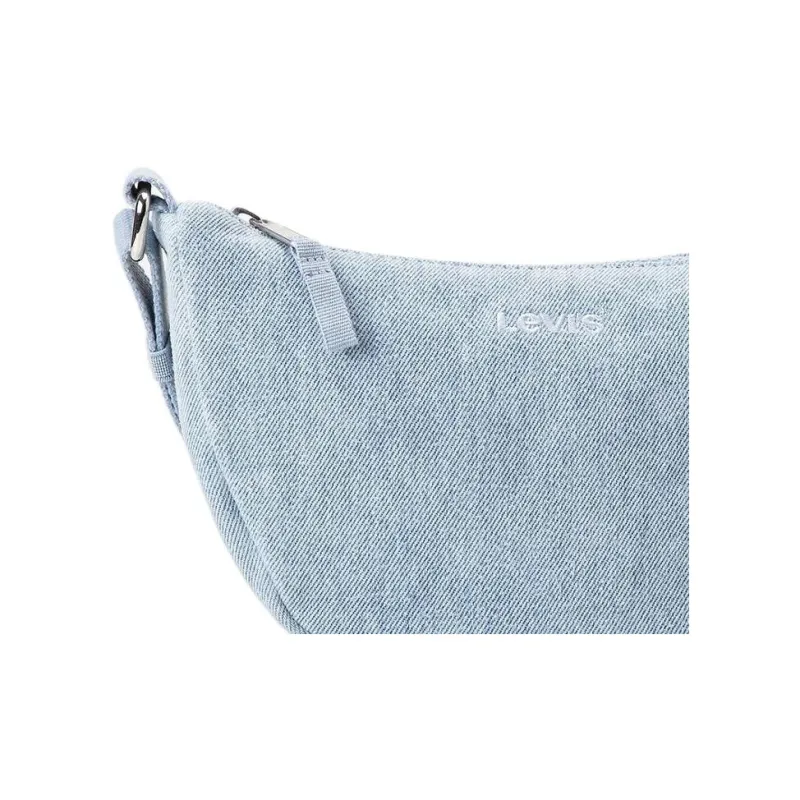 Levi's Cotton Shoulder Bag, Crossbody Bag Trumpets Women's Light Blue-4