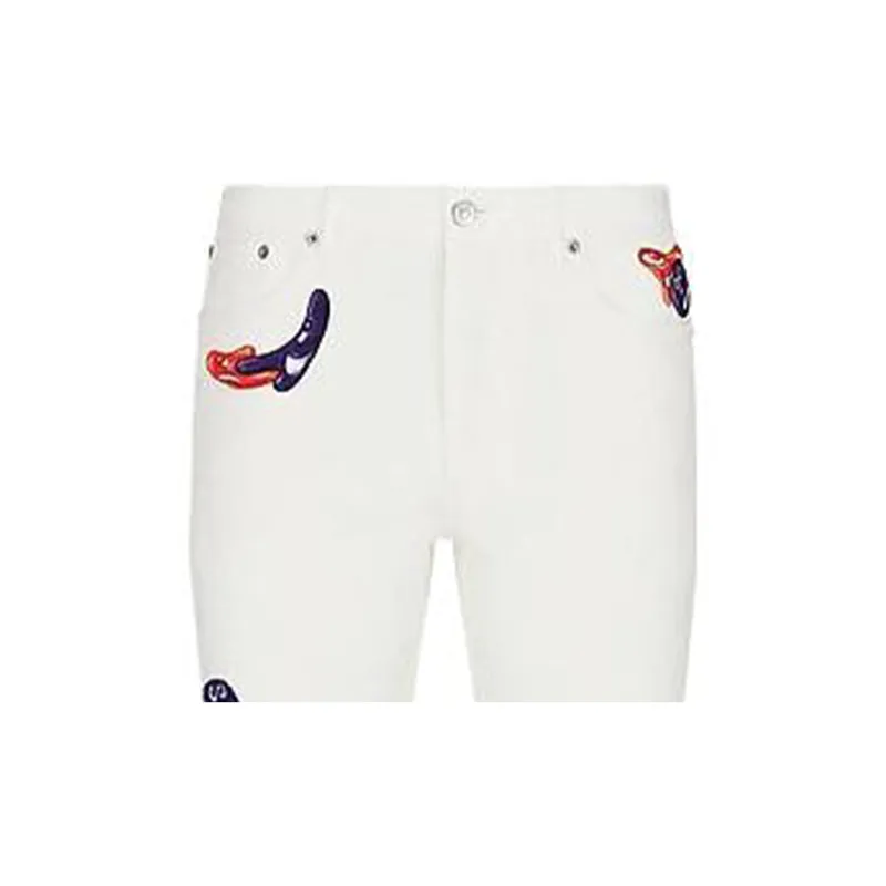 DIOR X Kenny Scharf Slim Fit Jeans-3