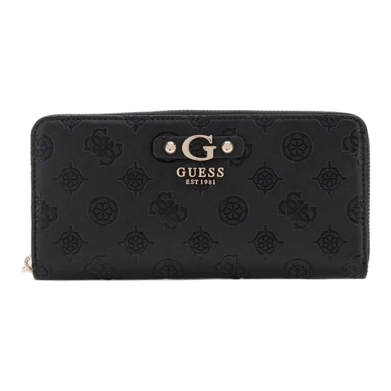 GUESS Polyurethane Wallet Women's Black-0