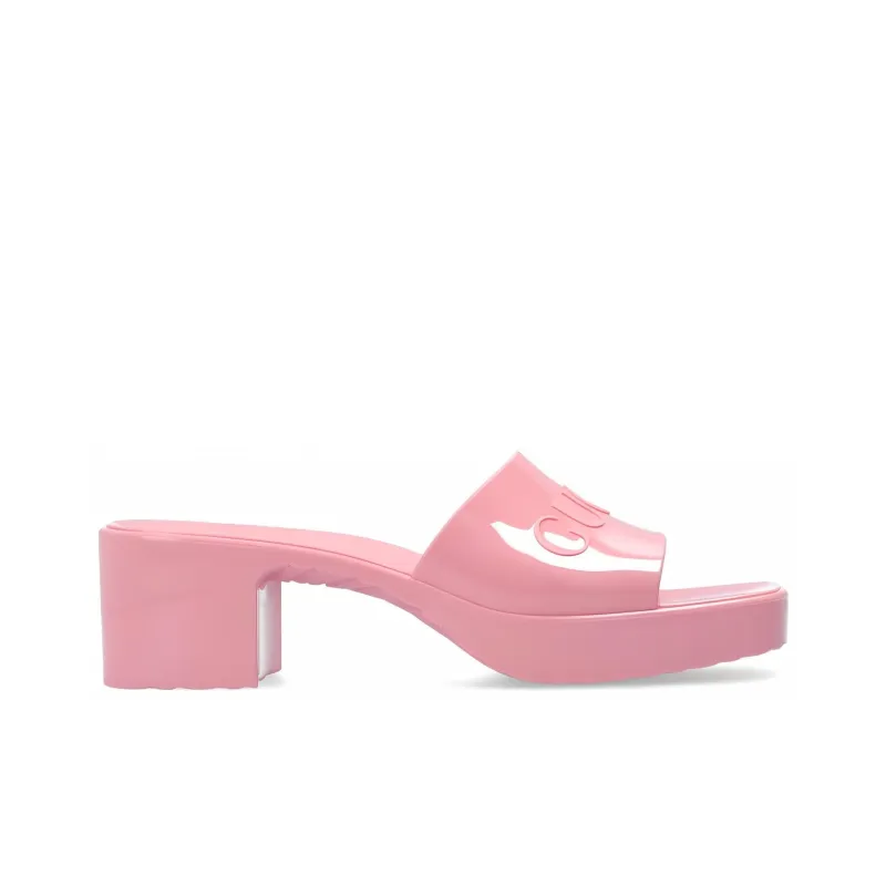 GUCCI Women's 60mm Slide Sandal 'Wild Rose' Women's-1