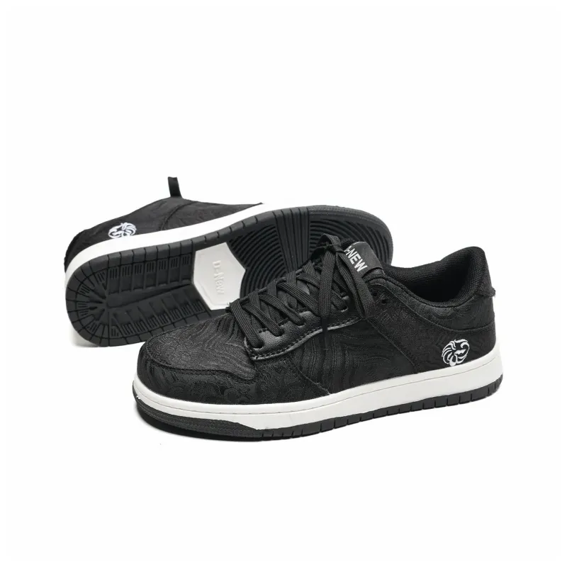 Teddy Bear Collection Coverage Slip Resistant And Abrasion Resistant Low Top Skateboard Shoes Unisex-3