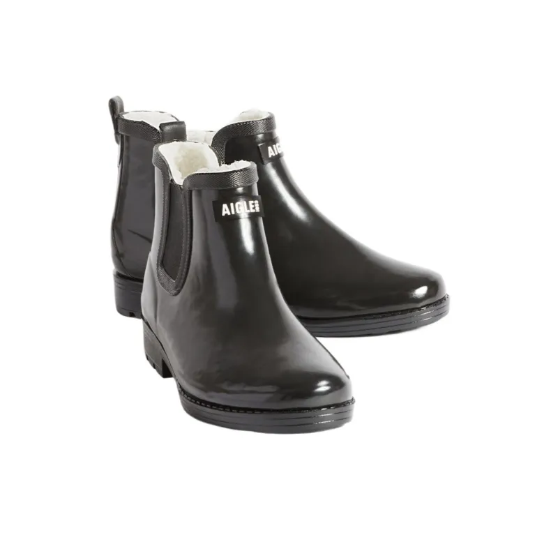 AIGLE Carville Ankle Boots Women's Black-1