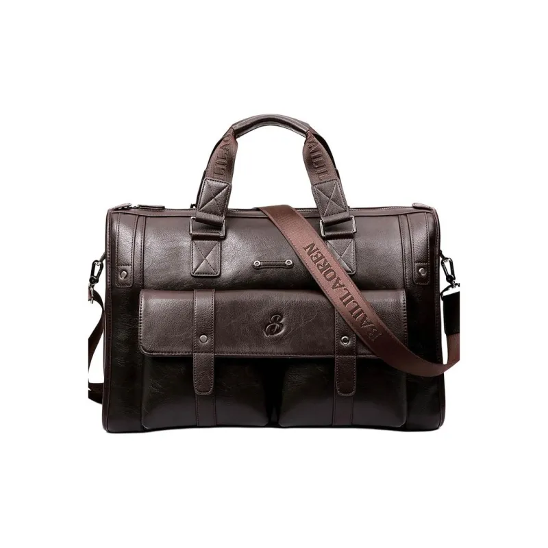 GEERDUN Composite Leather Briefcase, Handbag Men's Multicolor-1