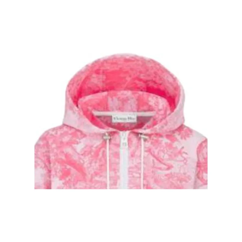 DIOR Robe Courte À Capuche Dioriviera Short-Sleeved Dresses Women's Pink-2