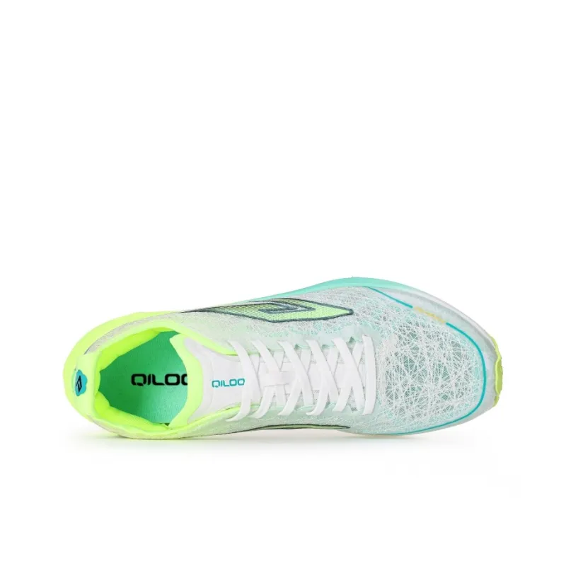 QILOO Slip Resistant, Abrasion Resistant, Breathable Low Top ETPU Technology Running Shoes Unisex Perfume Lily-3
