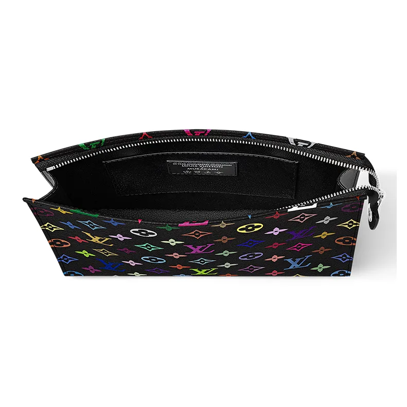 LOUIS VUITTON X Takashi Murakami Toiletry Pouch Black Multicolored-3