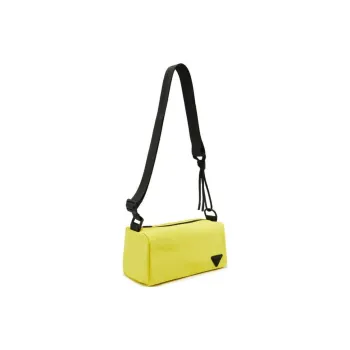 LiNing Sports Life Collection Polyamide Crossbody Bag, Shoulder Bag Unisex Green Beans Yellow