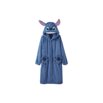 JINGYUN x Disney Pajama Robe Winter Men's Blue