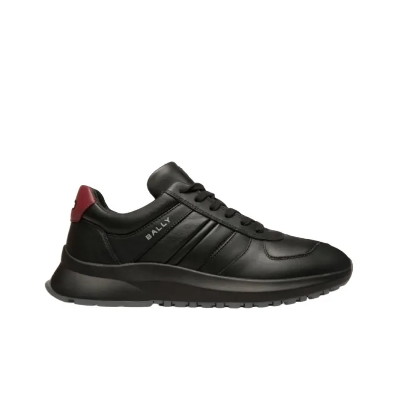 BALLY Year Of The Snake Limited Collection Low Top Casual Shoes Men's Black/Fuchsia-1