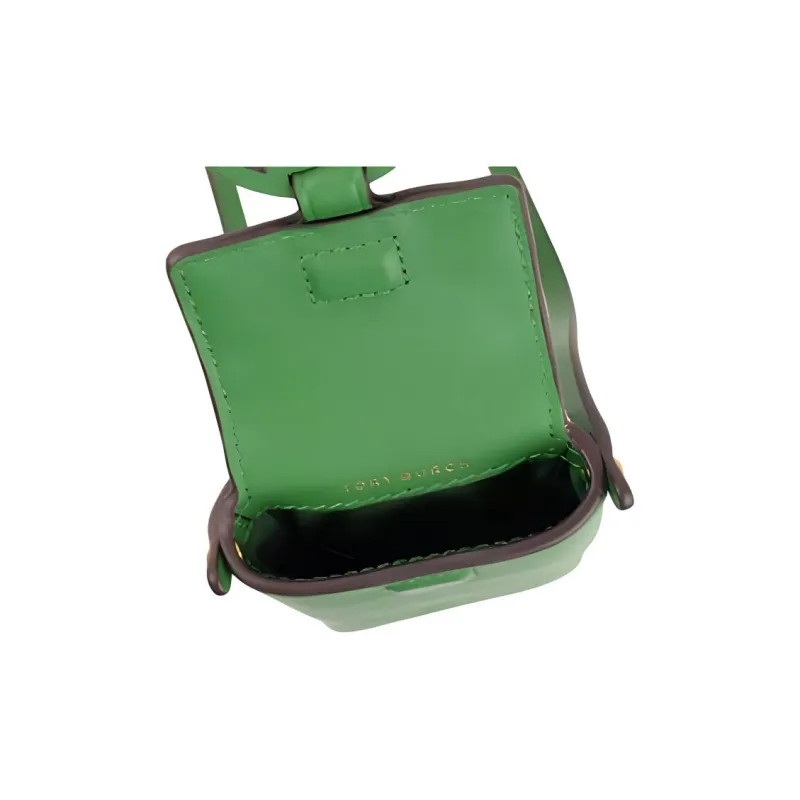 TORY BURCH Miller Nylon Cell Phone Pouch Mini Women's Green-4