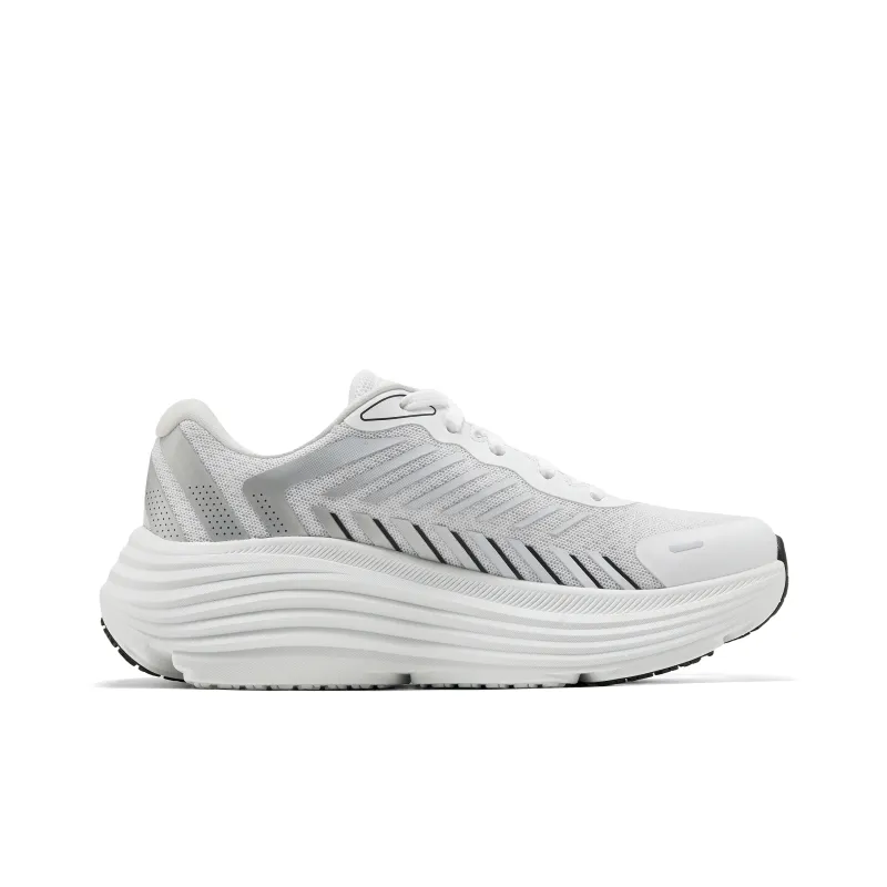Skechers WOMEN'S GO Series Cushioning Anti Slip And Wear Resistant Low Top Running Shoes Women's White Black-1