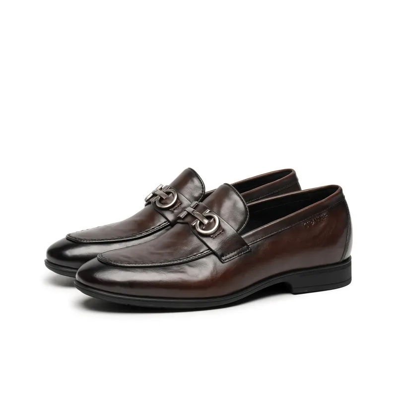 C°BANNER Dress Shoes Men's Brown-1