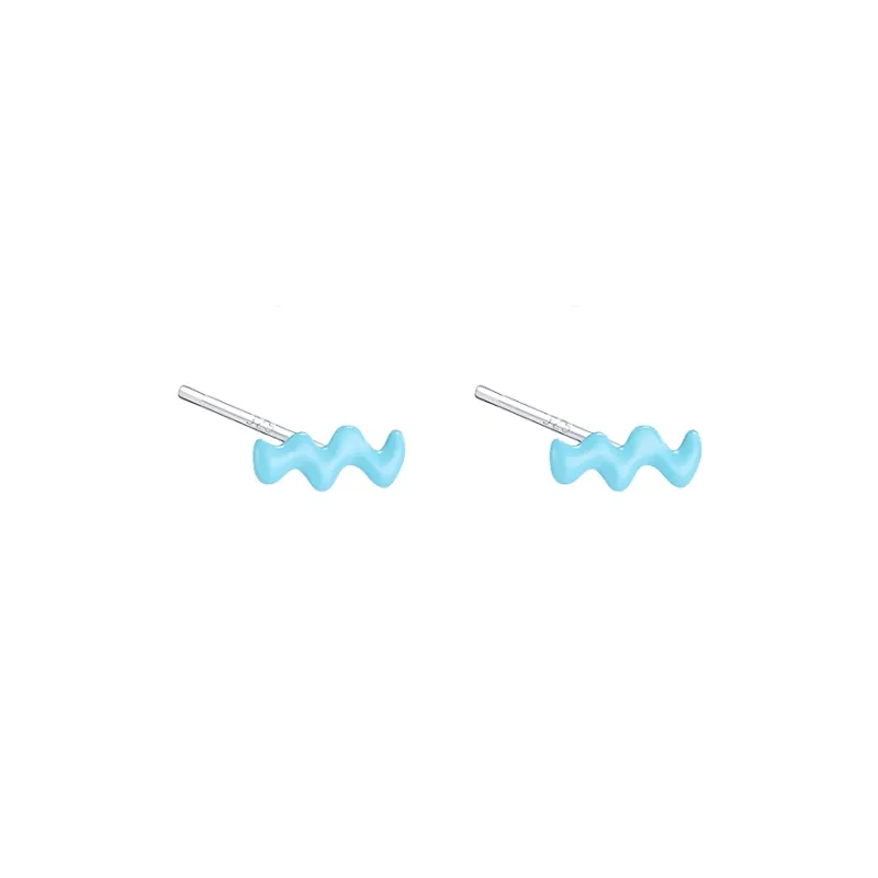 EAR PARTNER Copper Stud Earrings Women's-1