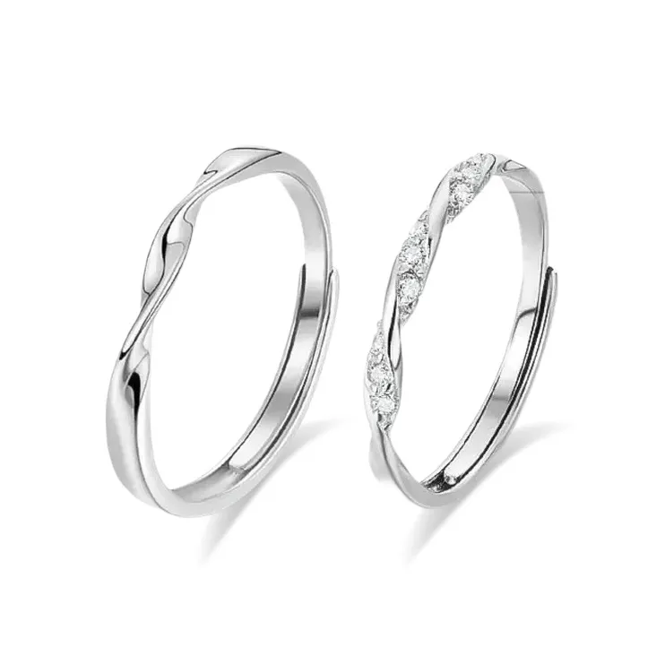 KIVA Sterling Silver Rings Unisex-12