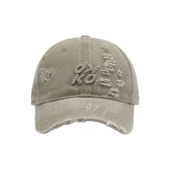IOTS American Vintage Small Face Enhancing Individual Trendy Baseball Caps Unisex