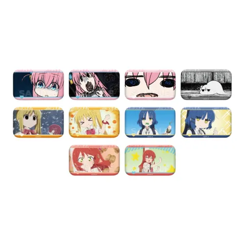 Xhdm Bocchi The Rock! Beauty Art Collection Hitori Gotoh Nijika Ijichi Model Anime / Games Fridge Magnets