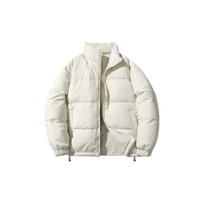 SWAMP AREA Down Jacket Unisex Beige Apricot-0